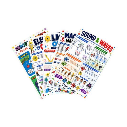 Physical Science Poster Bundle - 5 Digital Downloads